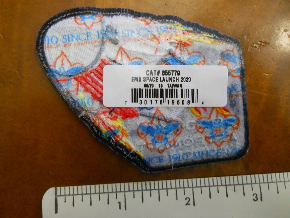 NASA DRAGON PATCH, BSA 2020 ASTRONAUT LAUNCH PATCH ( NEW WITH TAGS)