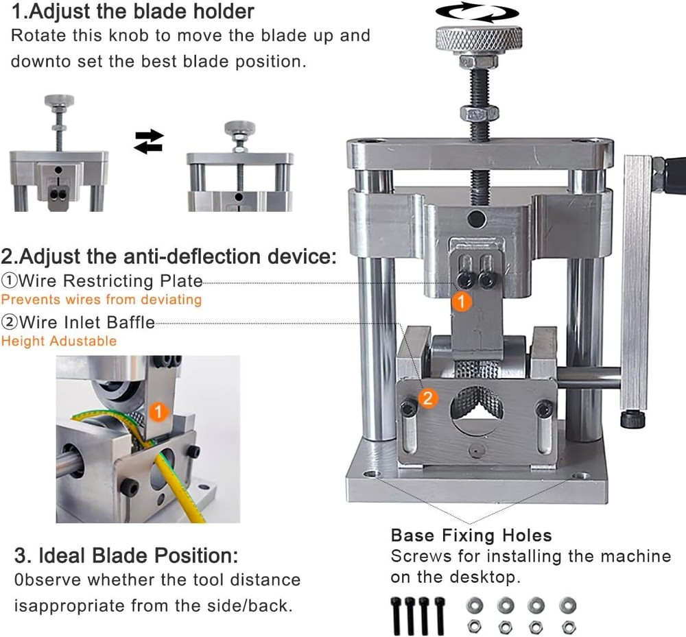 Miniature Drill Drive Wire Stripping Machine for Scrap Copper Wire Stripping