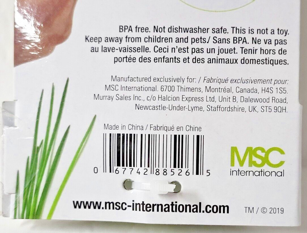 New Joie MSC Herb Scissors Six Blades for Quick Efficient Cuts Kitchen Tools