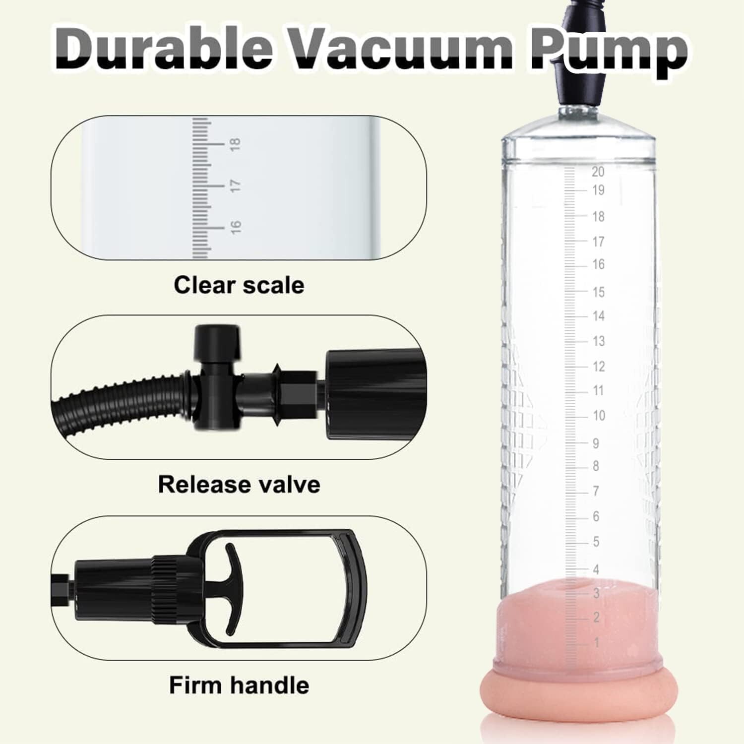 Vacuum Penis Extend Pump for Male Enhancement Erectile Enlargement Enlarger Toy