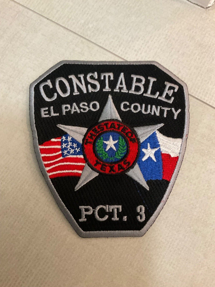 El Paso County Constable State Texas TCPX gray border