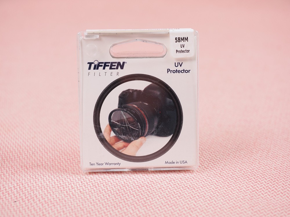 Tiffen 58mm UV Protector Filter 58UVP Open Box