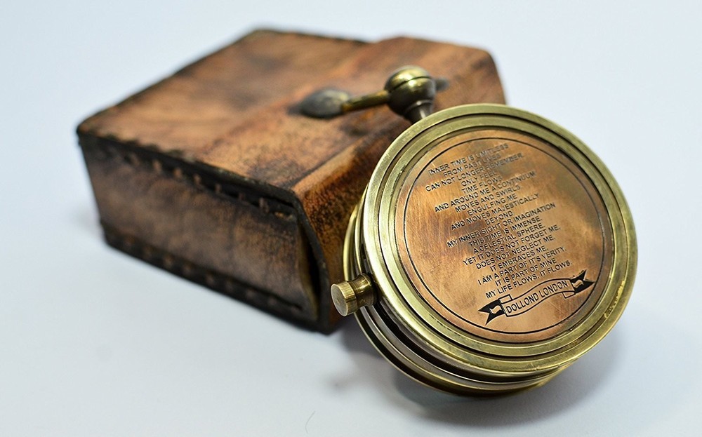 Brass Dollond Copper Compass