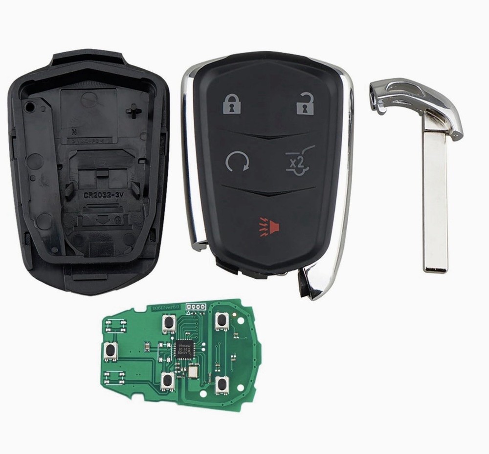 Key fob Replacement Unprogrammed For Cadillac 2015-2020