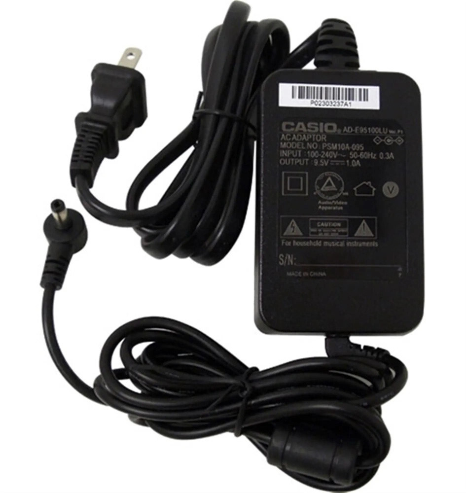 Casio AD-E95100 AC Adapter / Power Supply for Casio Keyboards - NEW!