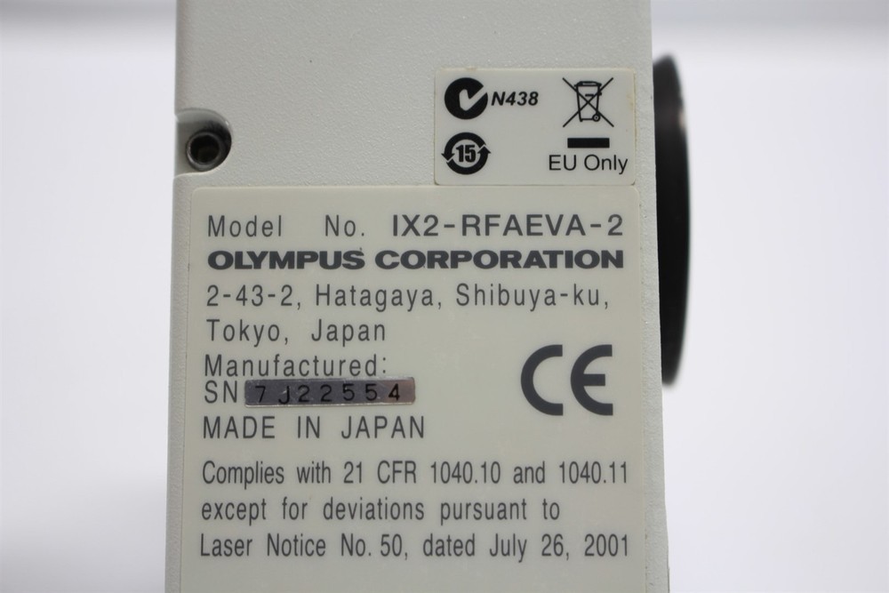 Olympus IX2-RFAEVA-2 TIRFM Illuminator Module for IX/IX2 Microscope