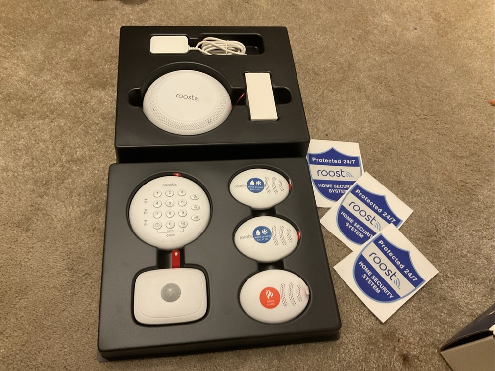ROOST Security 360 home security system wireless wifi New Open Box