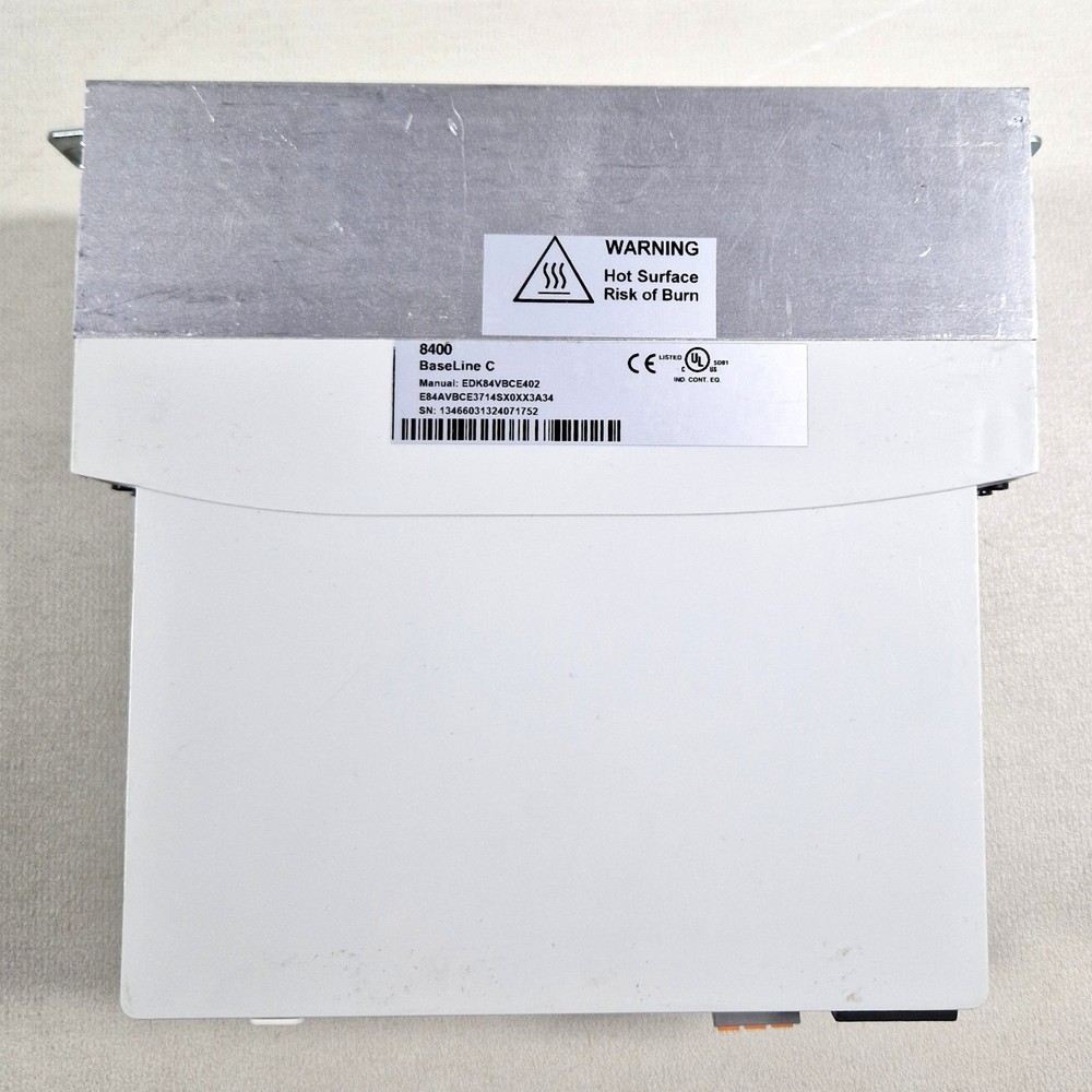 Lenze 8400 BaseLine C-Series E84AVBCE3714SX0 Variable Frequency Drive E84AVBCE3714SX0