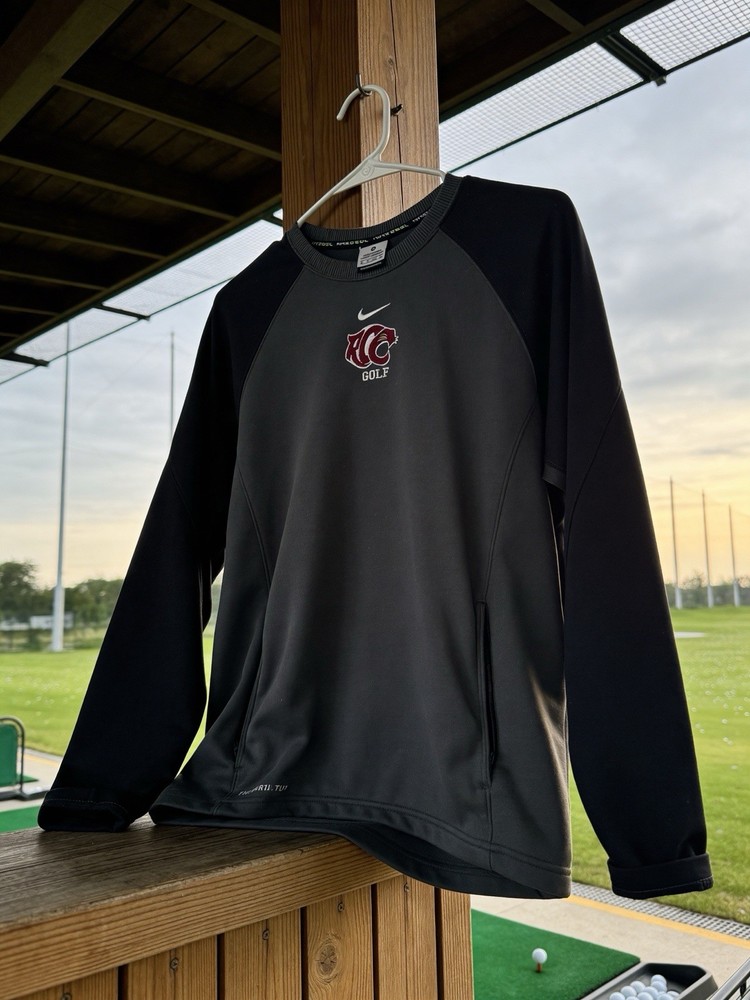 Nike Golf Grey Pullover Sweatshirt w/Pockets  SZ XS