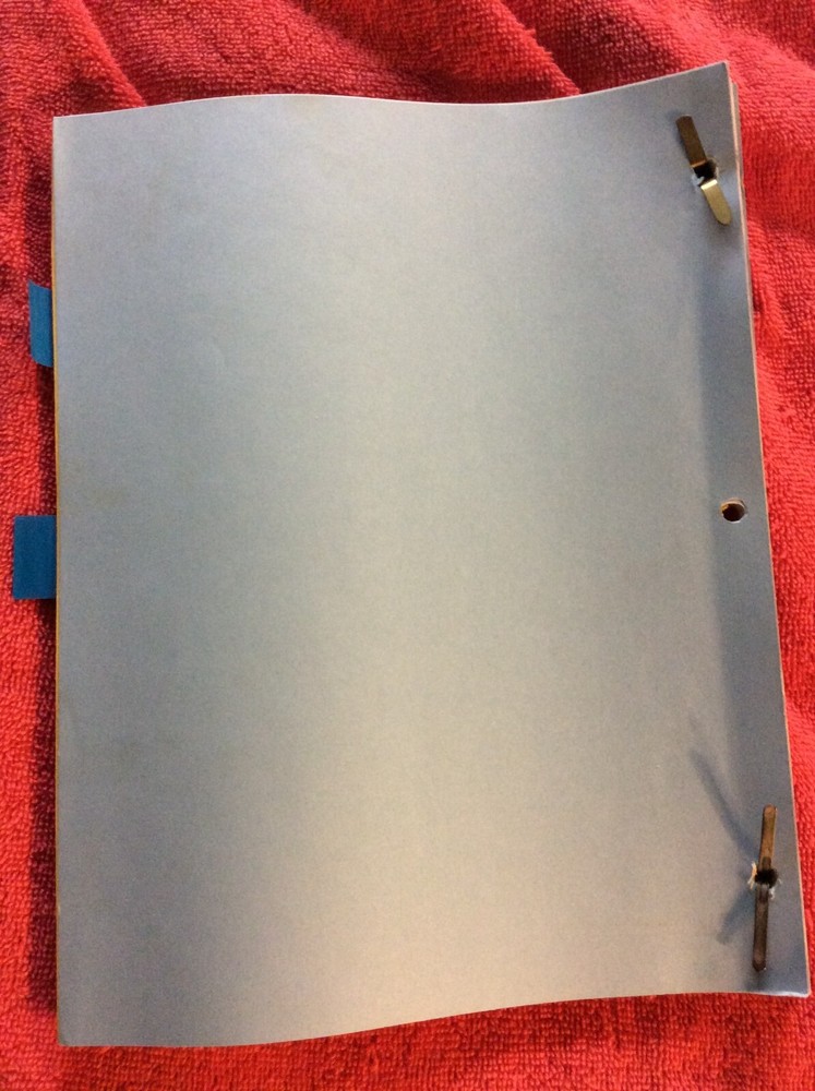 ORIGINAL SCRIPT BREAKFAST WITH EINSTEIN SHIA LEBEOUF CHEECH MARIN PRESLEY RARE