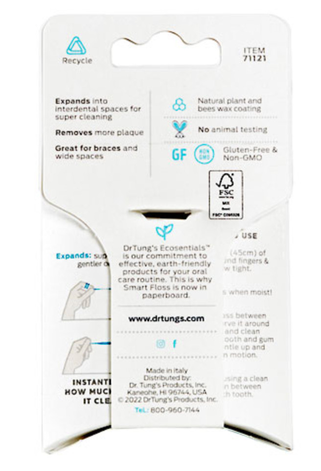 DR TUNG'S Smart Floss - 30 Yards ( 6 Pack )