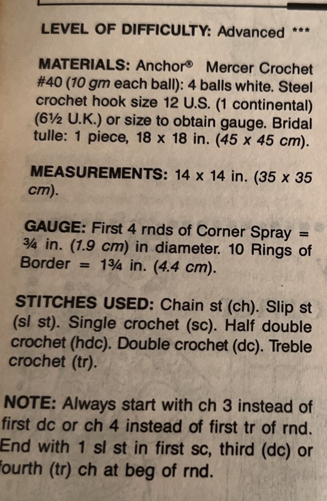 ~Crochet Pattern - Matrimonial Square - Pattern Only~