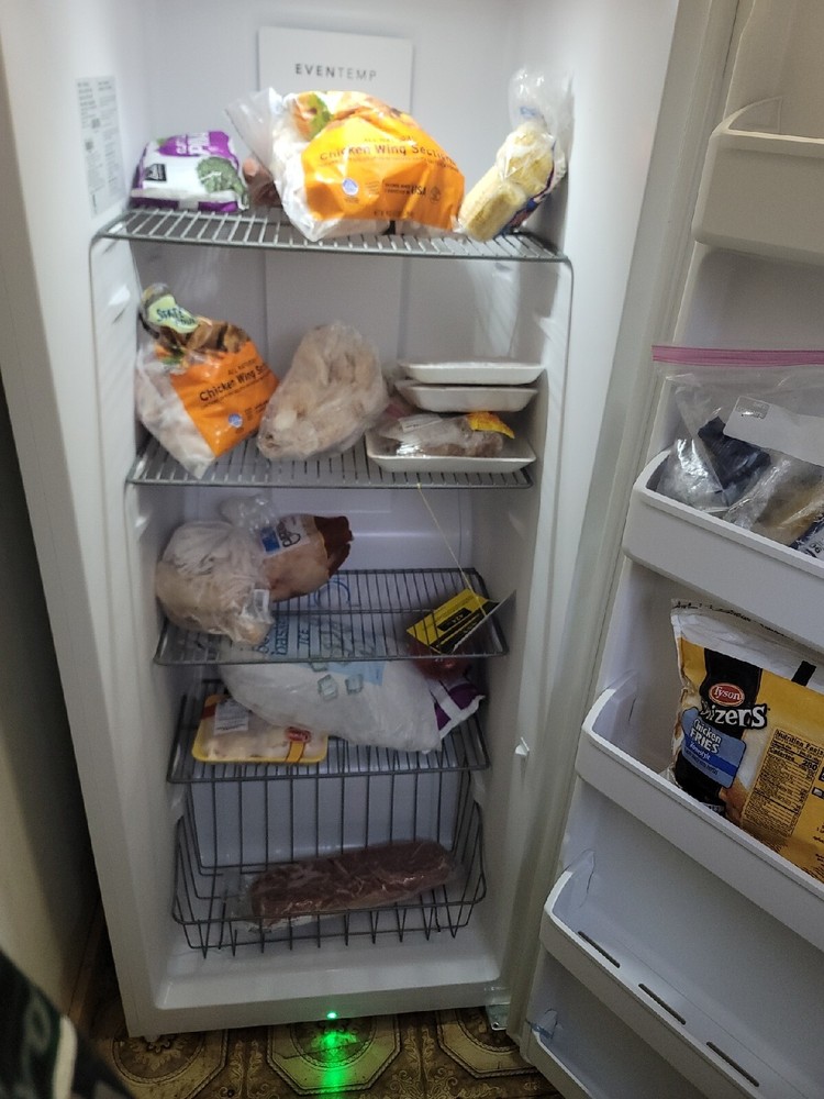 frigidaire 3 months old Upright Freezer