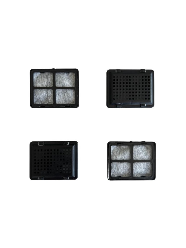 AMICUS 4-Pack Replacement Filter for Aqua Clay, Mini and First Compatible - C...