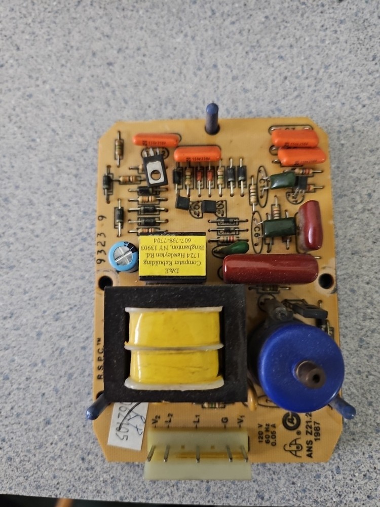 comercial dryer ram 110v ignitor