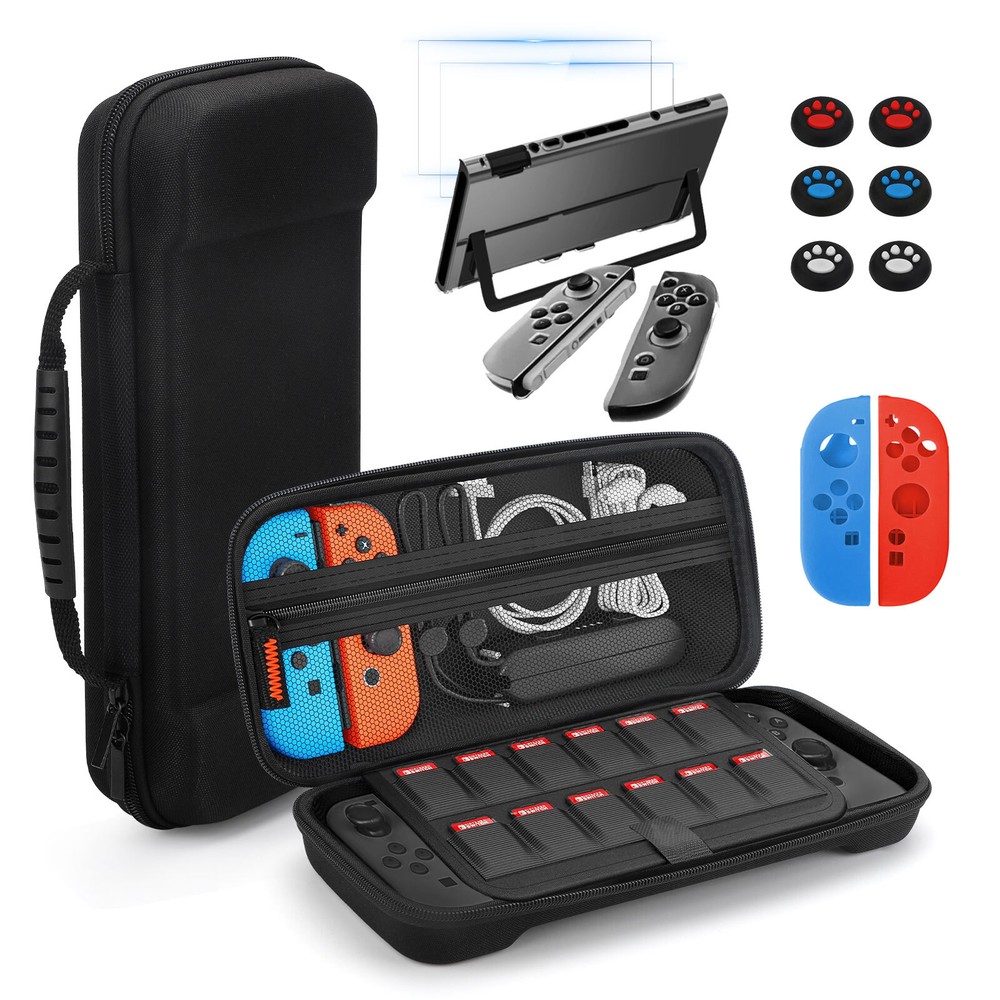 Switch 2 Carrying Case for Nintendo Switch 2 Protective Cover Screen Protector