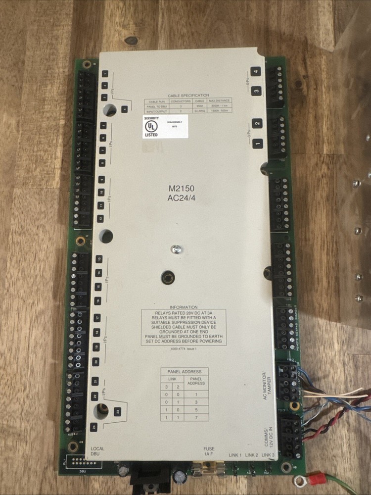 AMAG Symmetry M2150-AC24/4 Multinode Intelligent Controller + Power Supply