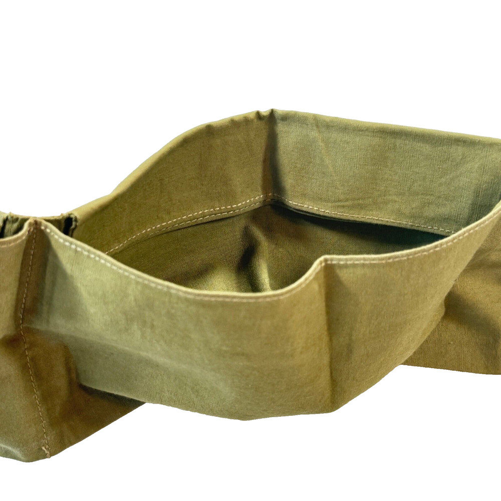 Schaffer Secret Service Belt vintage size medium olive green fabric American