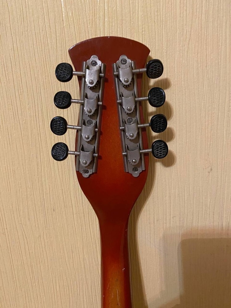 Mandolin USSR Soviet Folk Instrument 8 String Vintage