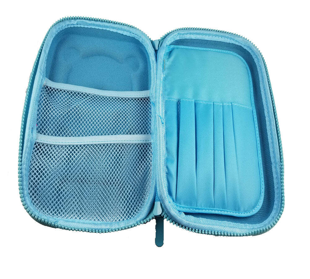 Pencil case 3d bear blue Anti-Shock
