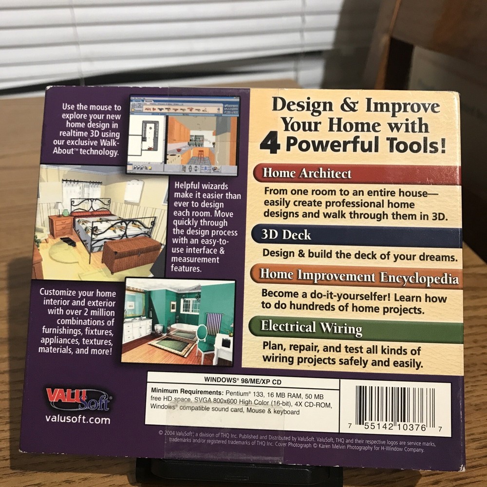 ValuSoft Custom 3D Home PC CD-Rom New