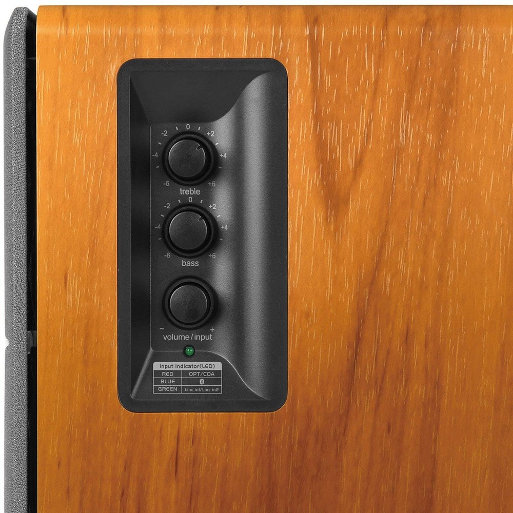 Edifier R1280DB Wireless Bookshelf Speakers Bluetooth Remote and Knobs Control