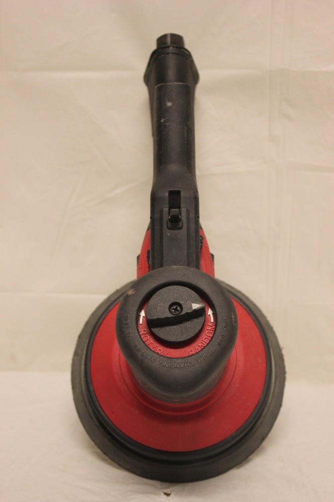 Snap-on PSDF4600 6" Dual-Function Sander (Red) Random Orbit & Rotary Disc C2