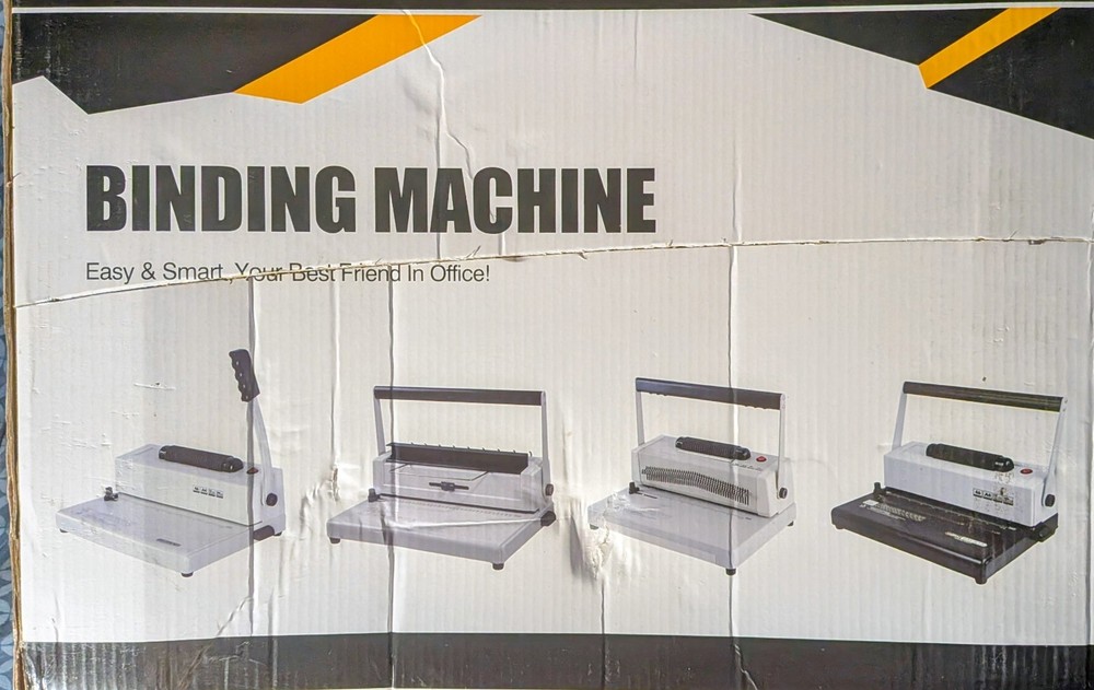Kohl's 15 Sheet Punching 500 Sheets Binding Coil (Spiral) Binding Machine
