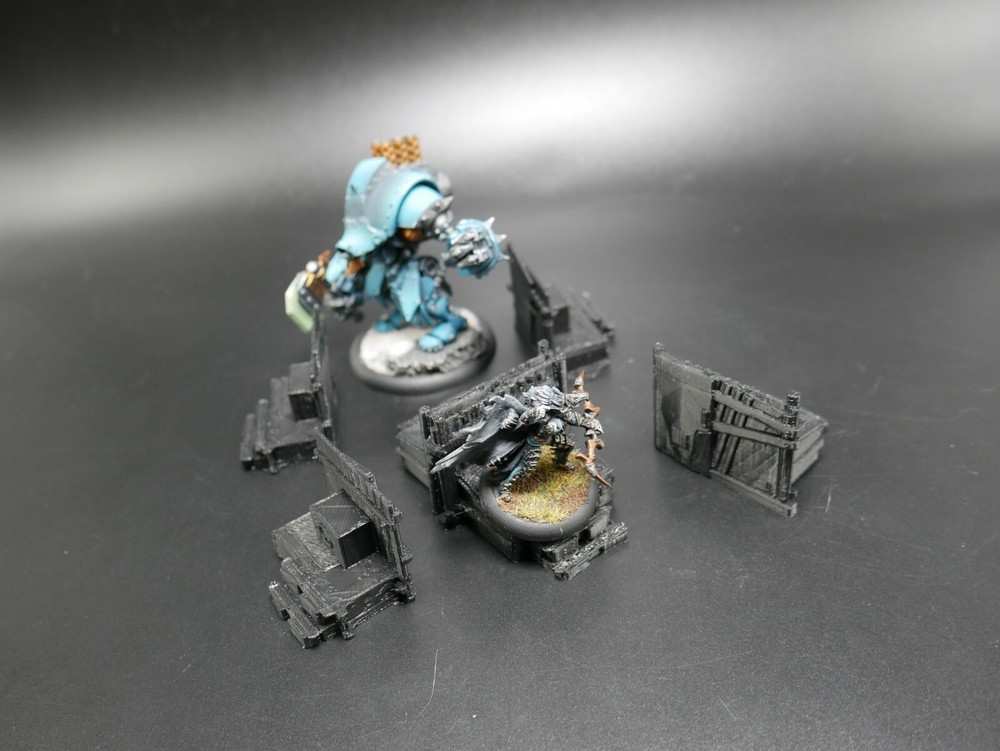 Tabletop Terrain 3D Printed Fallout Style Look Out Posts