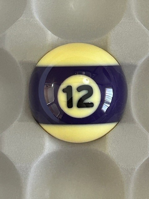 Replacement Dynasphere Bronze 12 Pool Ball