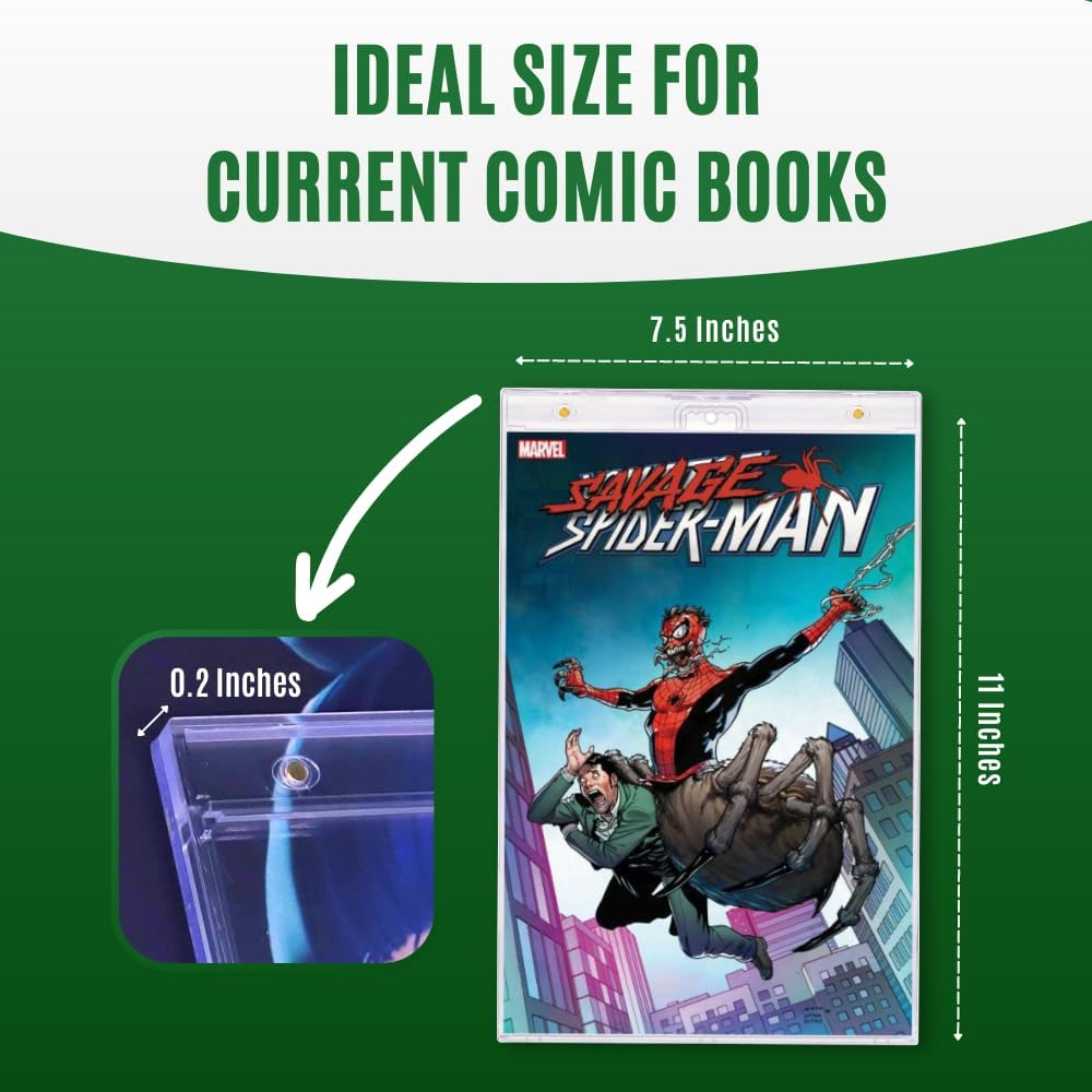 1 Pc Current | Modern | Regular | Silver Size Comic Book Display Case Holder | M