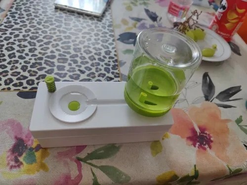 Button Press Paintbrush Cleaner