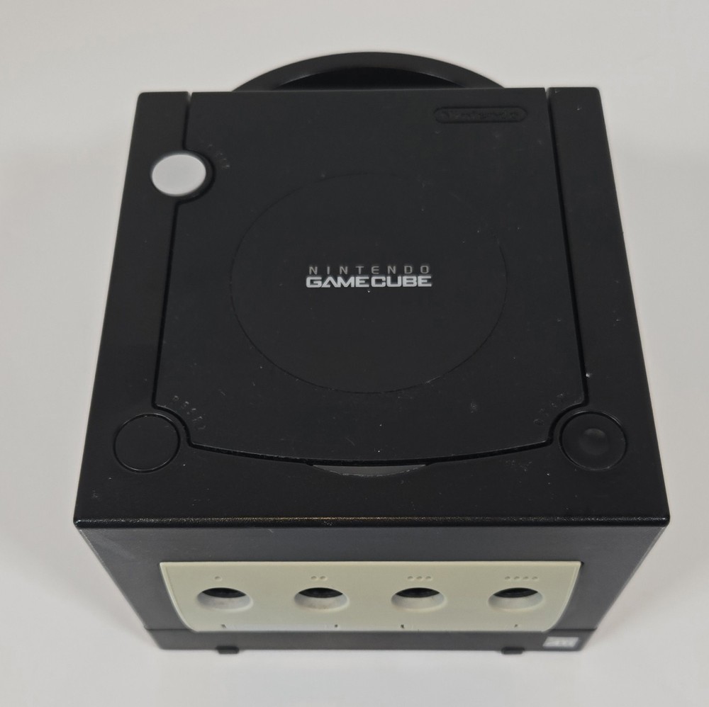 Nintendo GameCube Black Console Bundle Controller Memory Card 2 Games DOL-001