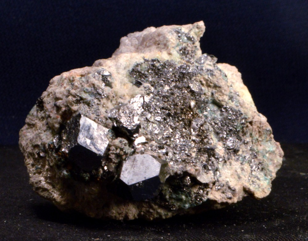 #11,078 Carrollite in matrix - Congo