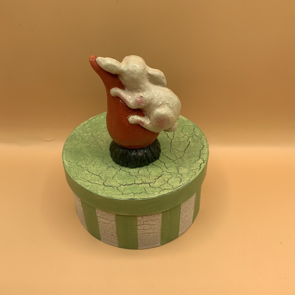 Easter Bunny Trinket Box