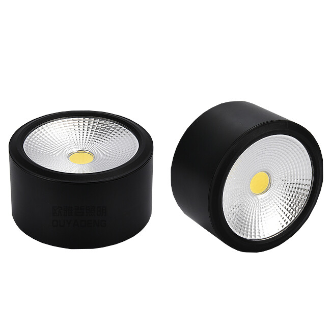 Dimmable/N LED Ceiling Light COB Chipset Lamp Fixture Downlight Surface Mounted