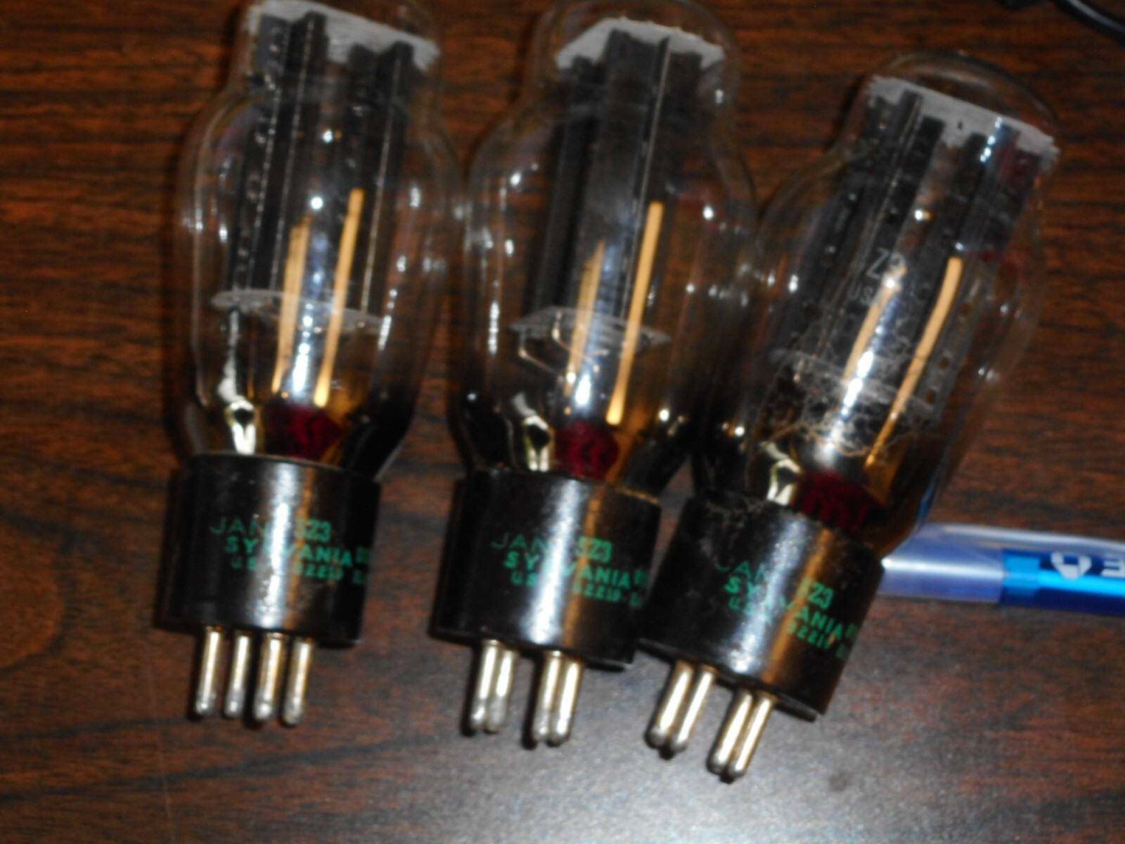 (3) NOS SYLVANIA JAN 5Z3   Radio   Audio Tubes   TESTED