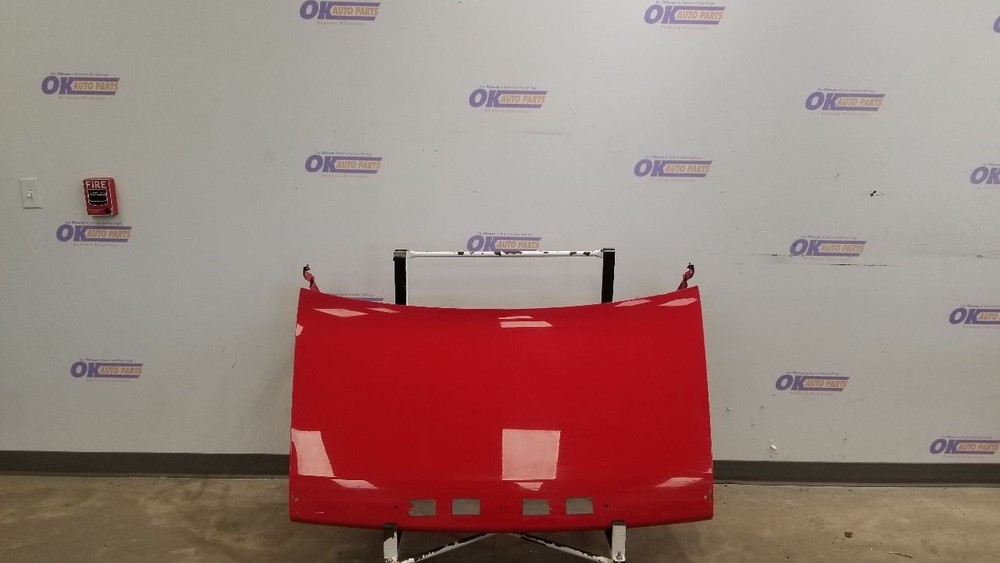09 DODGE CHALLENGER SRT8 REAR TRUNK DECKLID ASSEMBLY RED