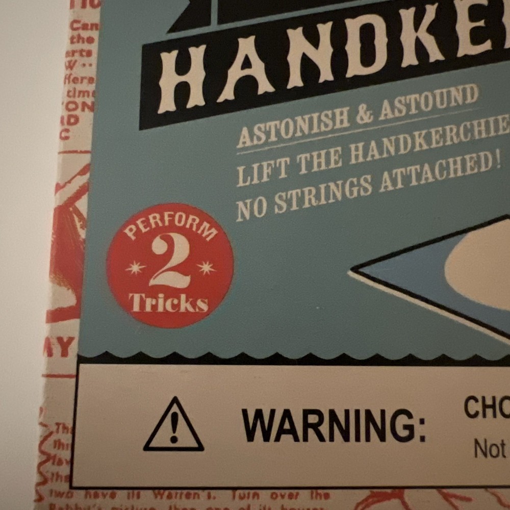 Ridley's Magic Instant Illusions Magic Handerchief Set NIB