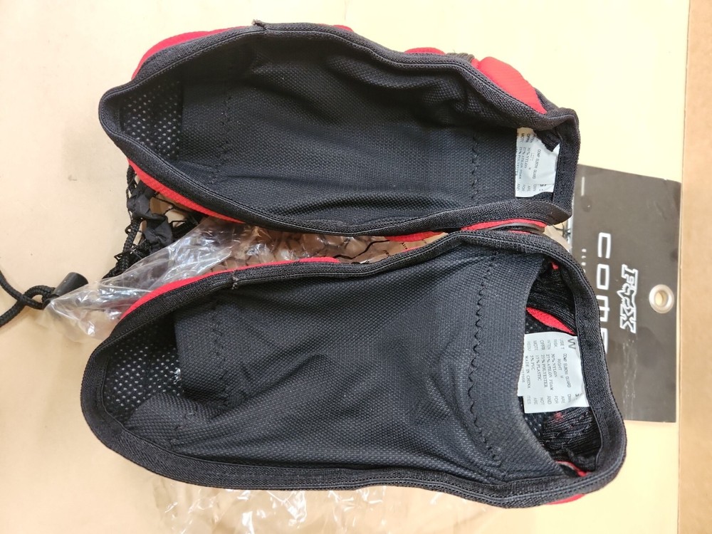 Fox Comp Elbow Guards Black / Red Size Medium 08009-017-004