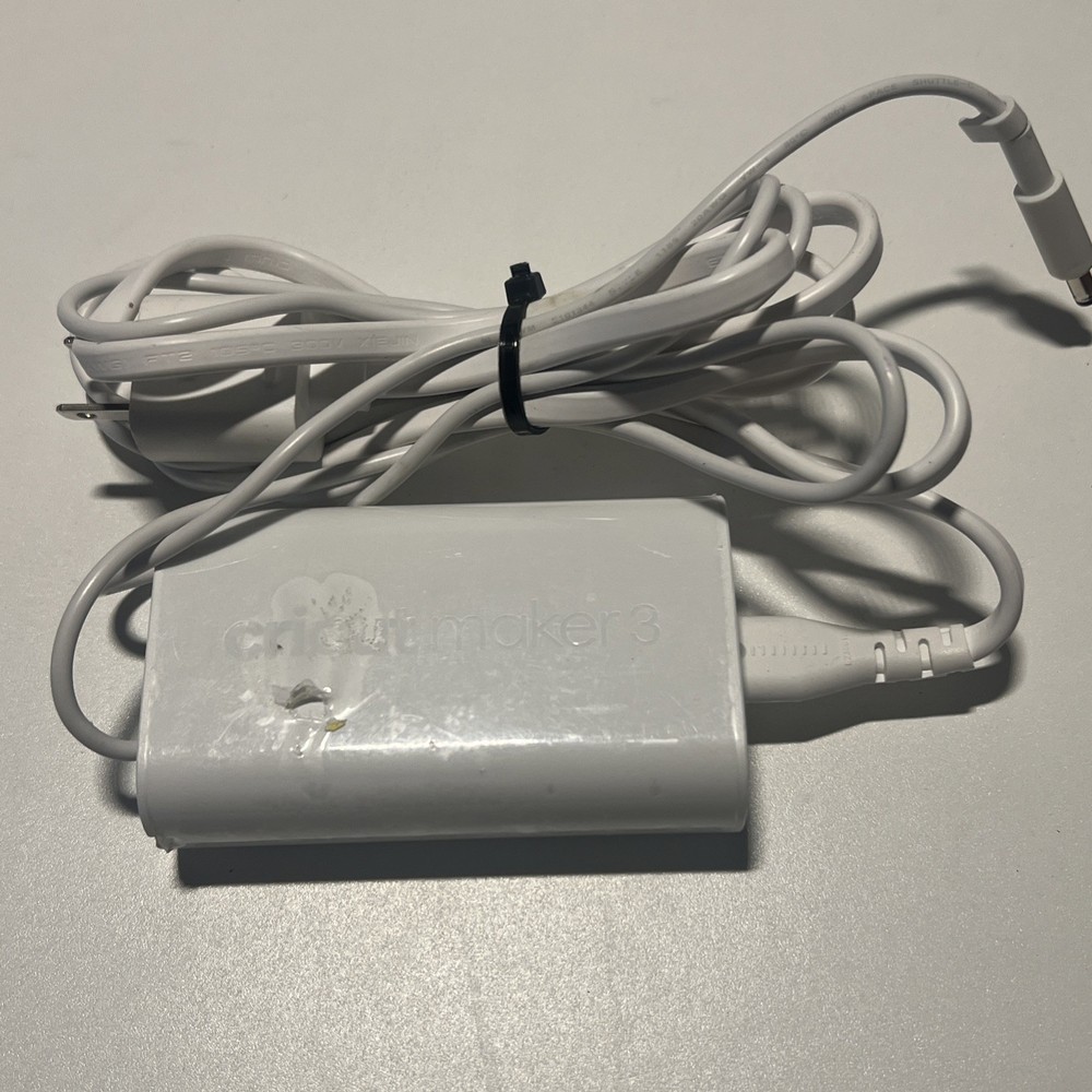 CRICUT MAKER 3 MACHINE OEM REPLACEMENT AC ADAPTER POWER SUPPLY CORD CABLE PLUG