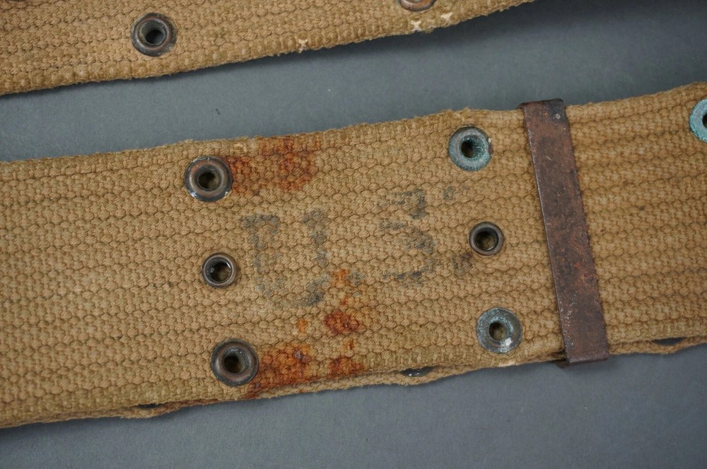 Original US WWII M1936 Web Belt #6