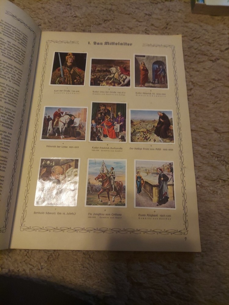 Ww1 German Card Book Completed