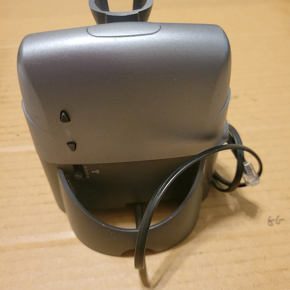 PLANTRONICS CS55 WIRELESS PHONE HEADSET CHARGING BASE ONLY BASE EUC