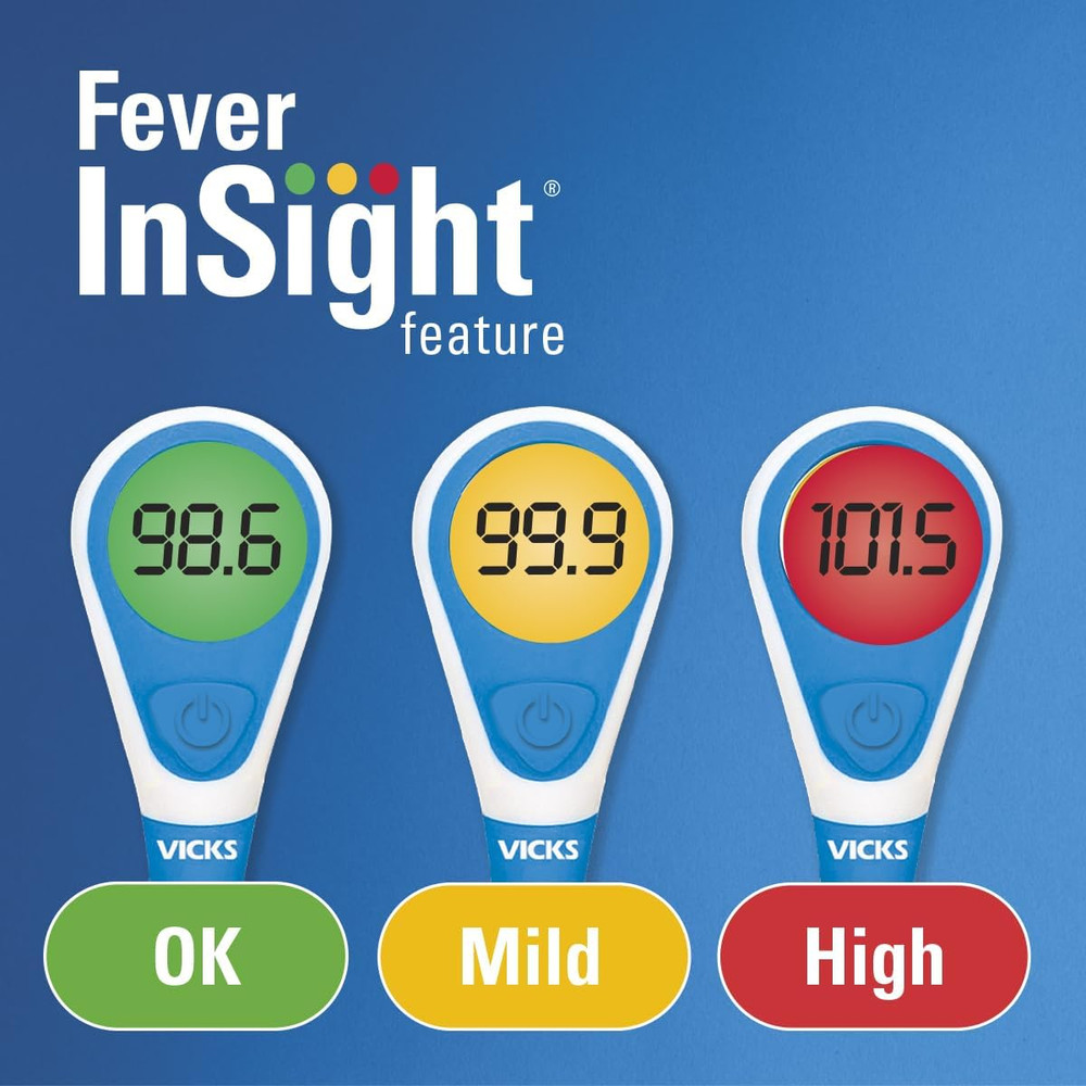Comfortflex Digital Thermometer – Accurate, Color Coded Reading in 8 Seconds ...