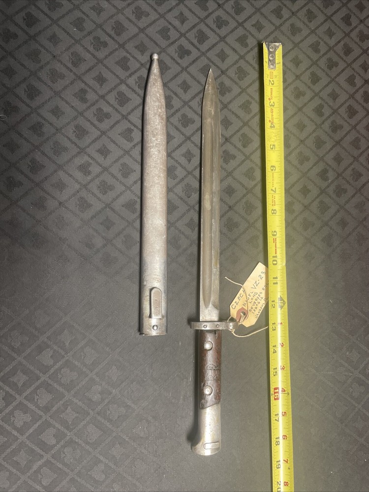 Czechoslovakian Vz23 Long W/Muzzle Ring & Scabbard