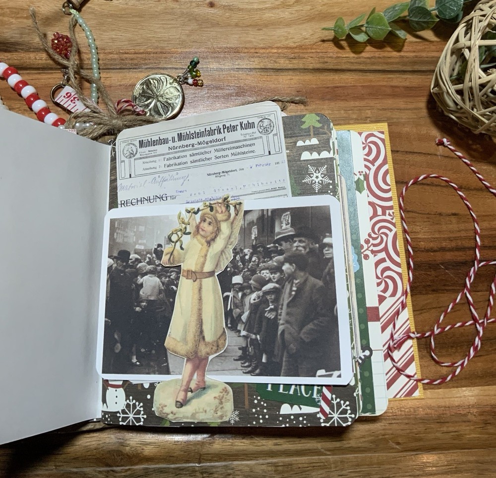 Christmas Handmade Junk Journal