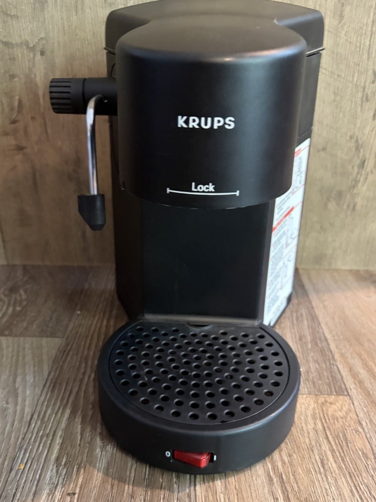 Krups Espresso Maker Model 871 with Accessories, Tested. Missing Piece On Handle