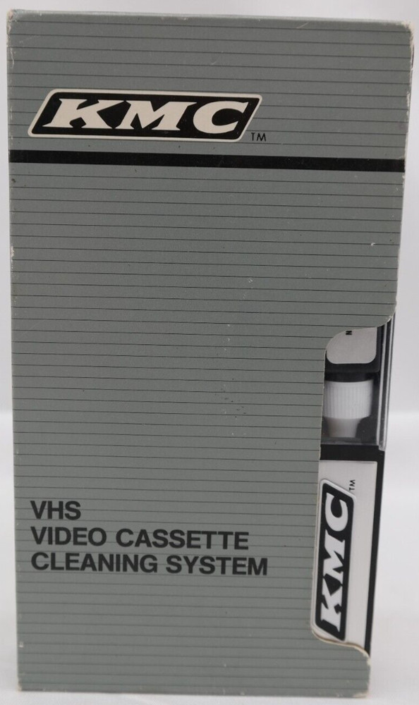 KMC VHS Video Cassette Cleaning System  TF