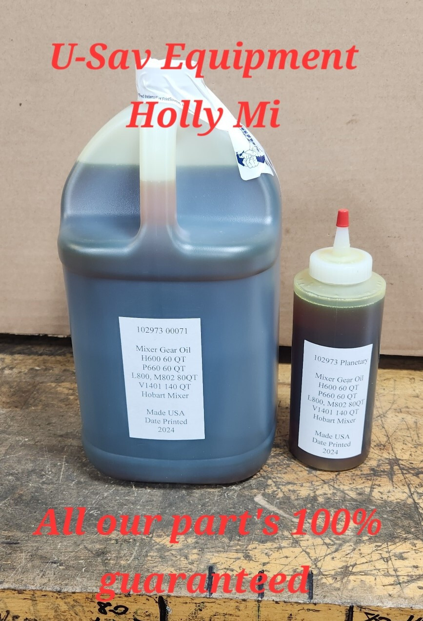 Hobart legacy Mixer Oil HL600 662 800 1400 Transmission gear box Correct 63 oz